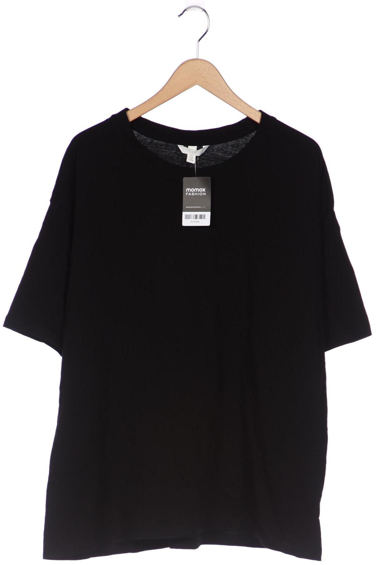 

H&M Damen T-Shirt, schwarz, Gr. 44