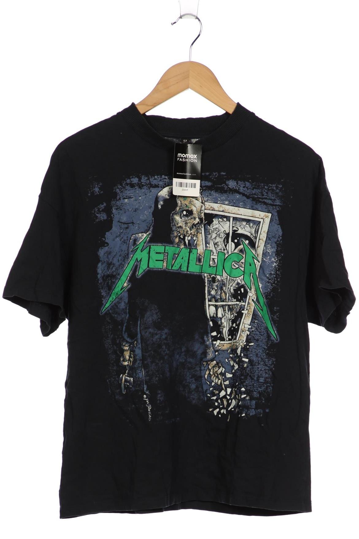 

H&M Damen T-Shirt, marineblau, Gr. 34