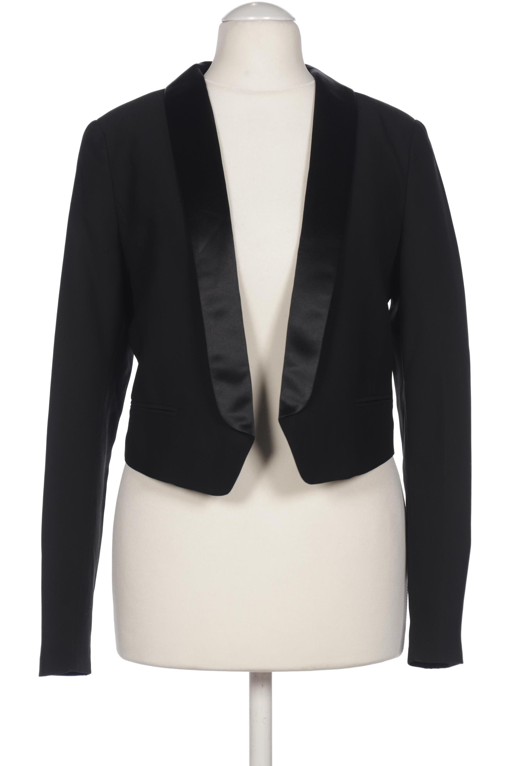 

H&M Damen Blazer, schwarz, Gr. 34
