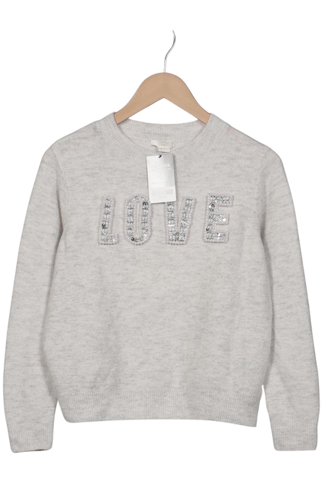 

H&M Damen Pullover, grau, Gr. 36