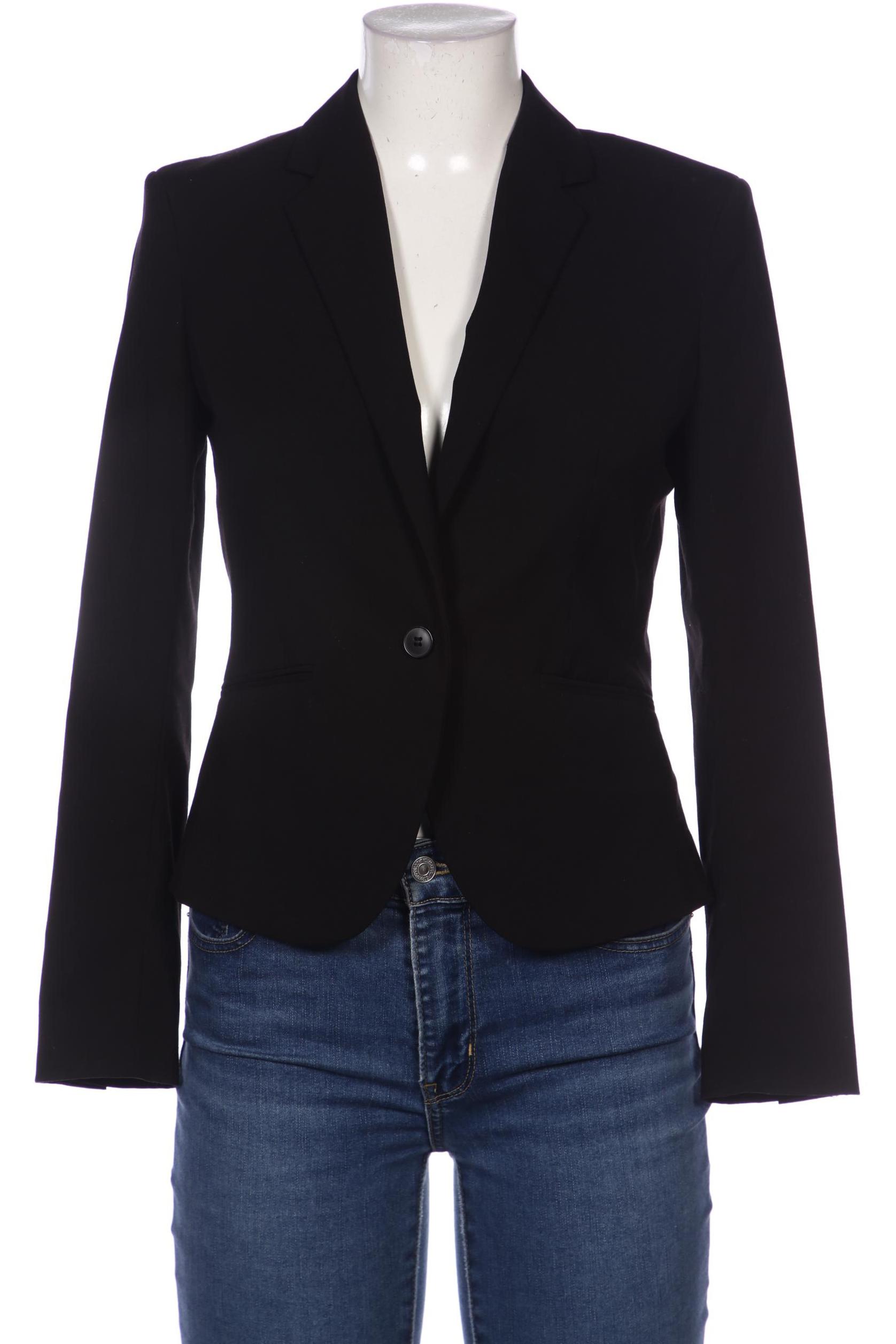 

H&M Damen Blazer, schwarz, Gr. 38