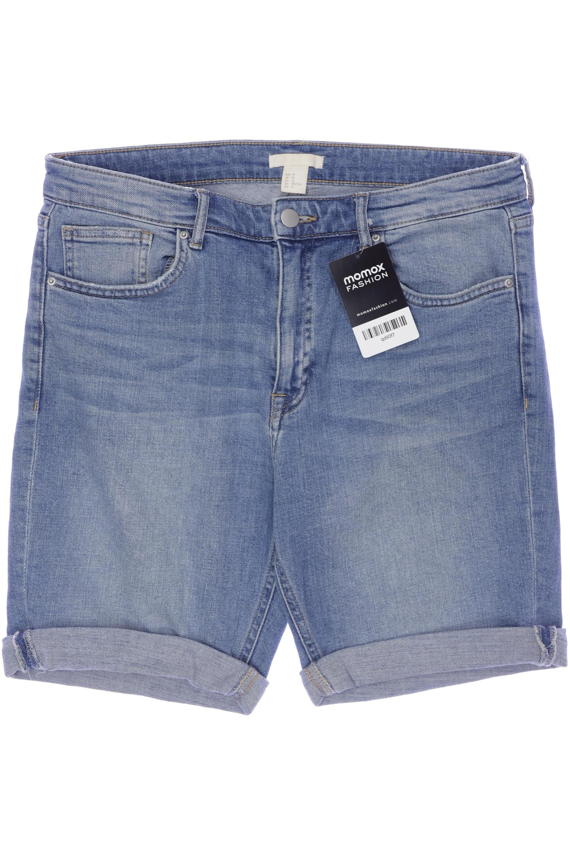 

H&M Damen Shorts, blau, Gr. 40