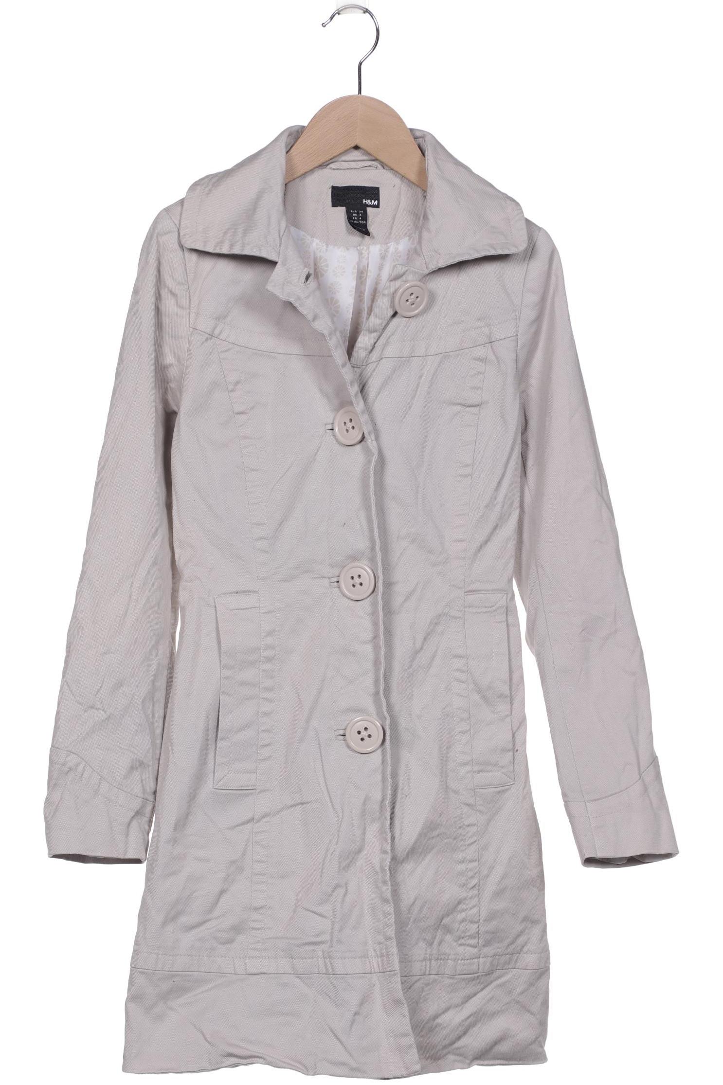 

H&M Damen Mantel, grau