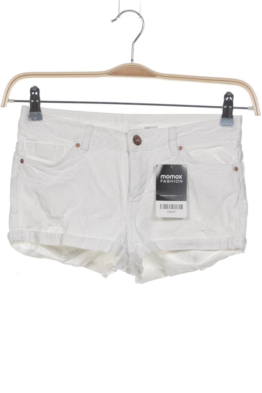 

H&M Damen Shorts, weiß, Gr. 34