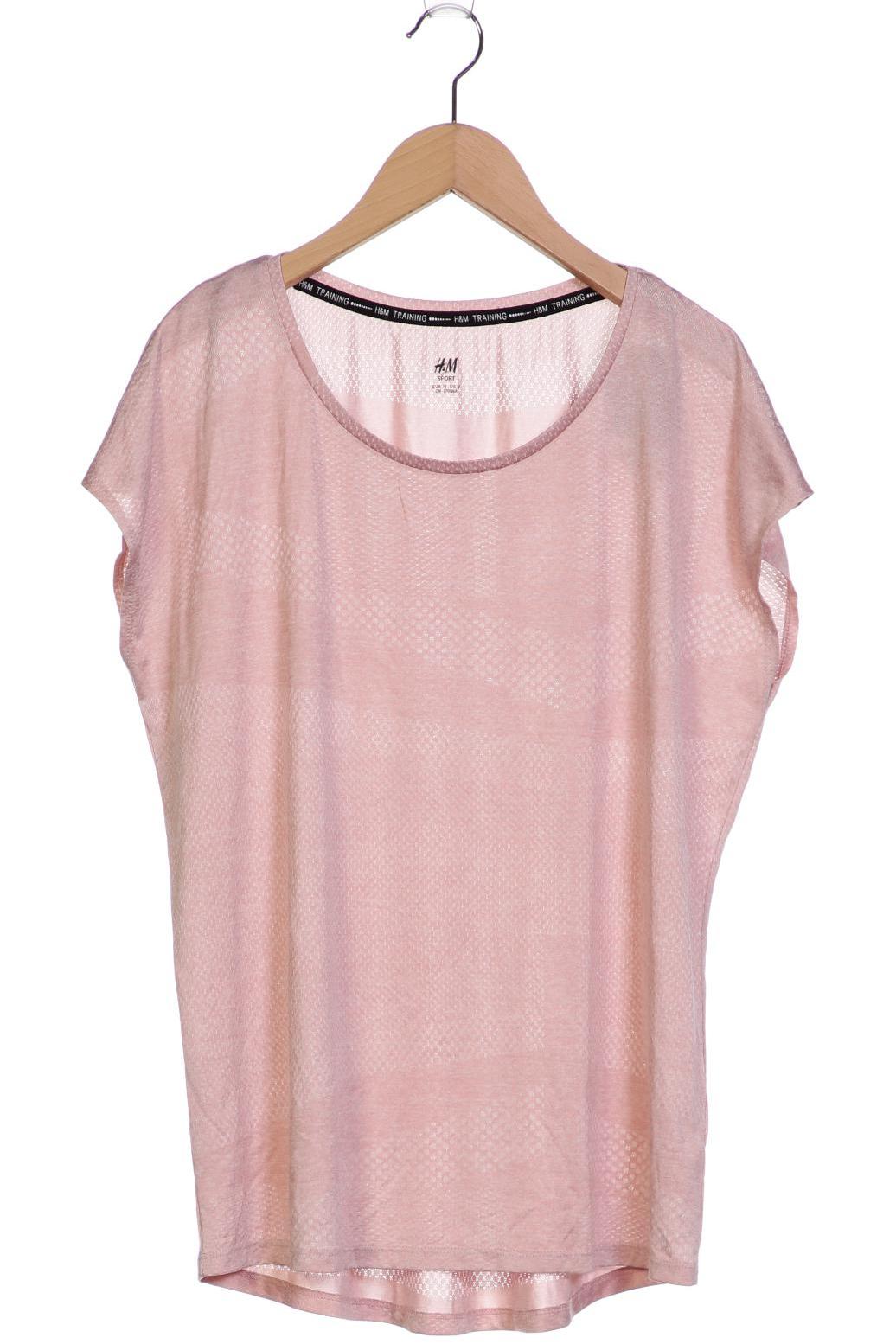 

H&M Damen T-Shirt, pink, Gr. 38