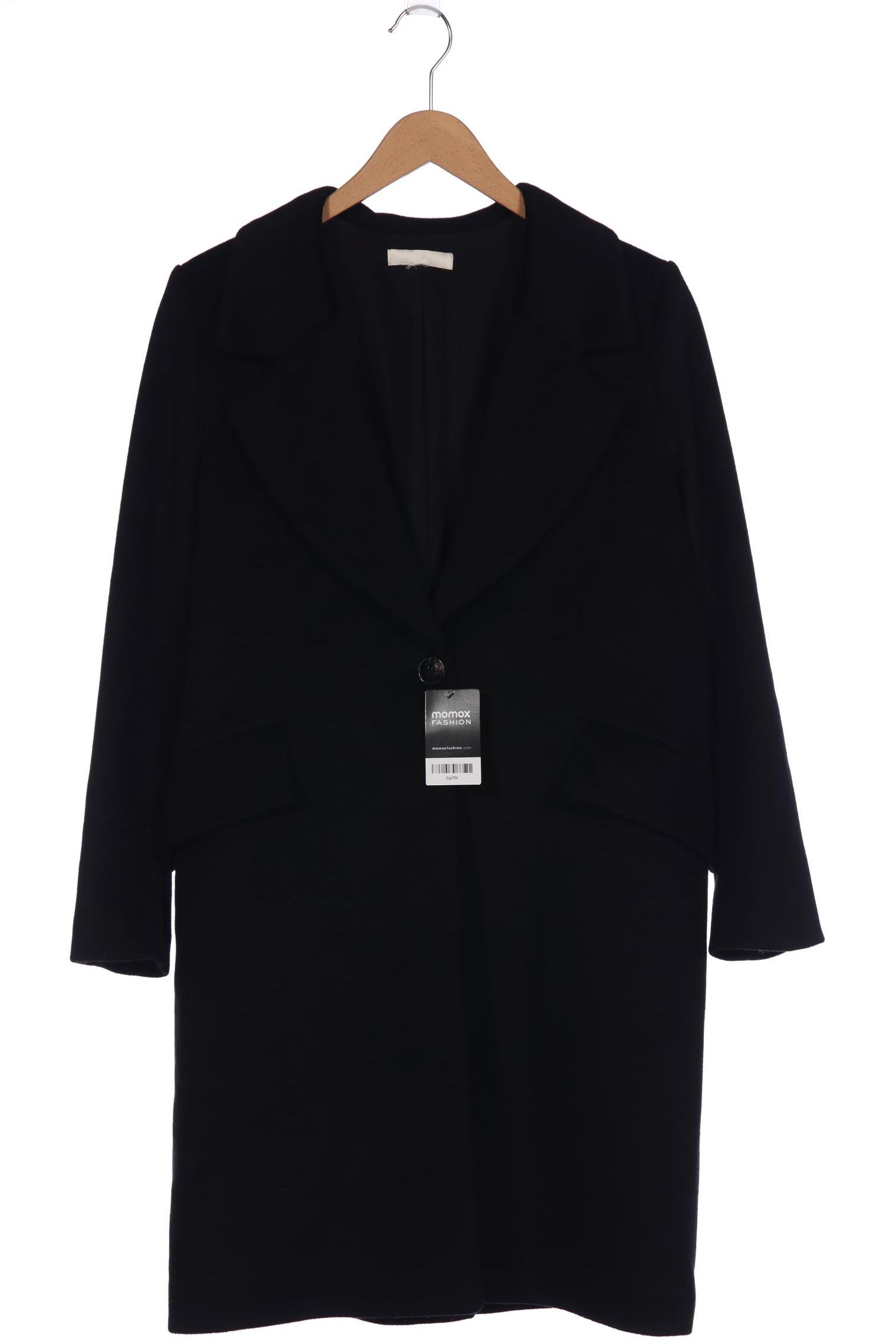 

H&M Damen Mantel, schwarz, Gr. 46