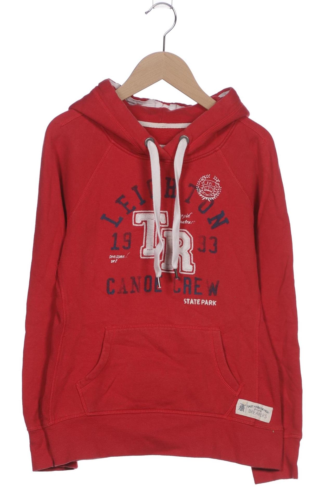

H&M Damen Kapuzenpullover, rot, Gr. 36
