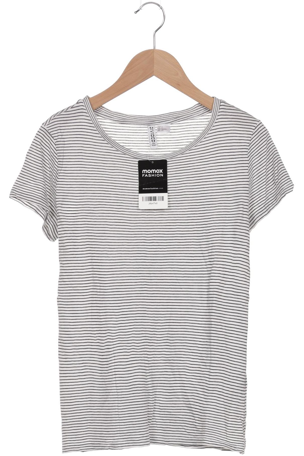 

H&M Damen T-Shirt, weiß, Gr. 36