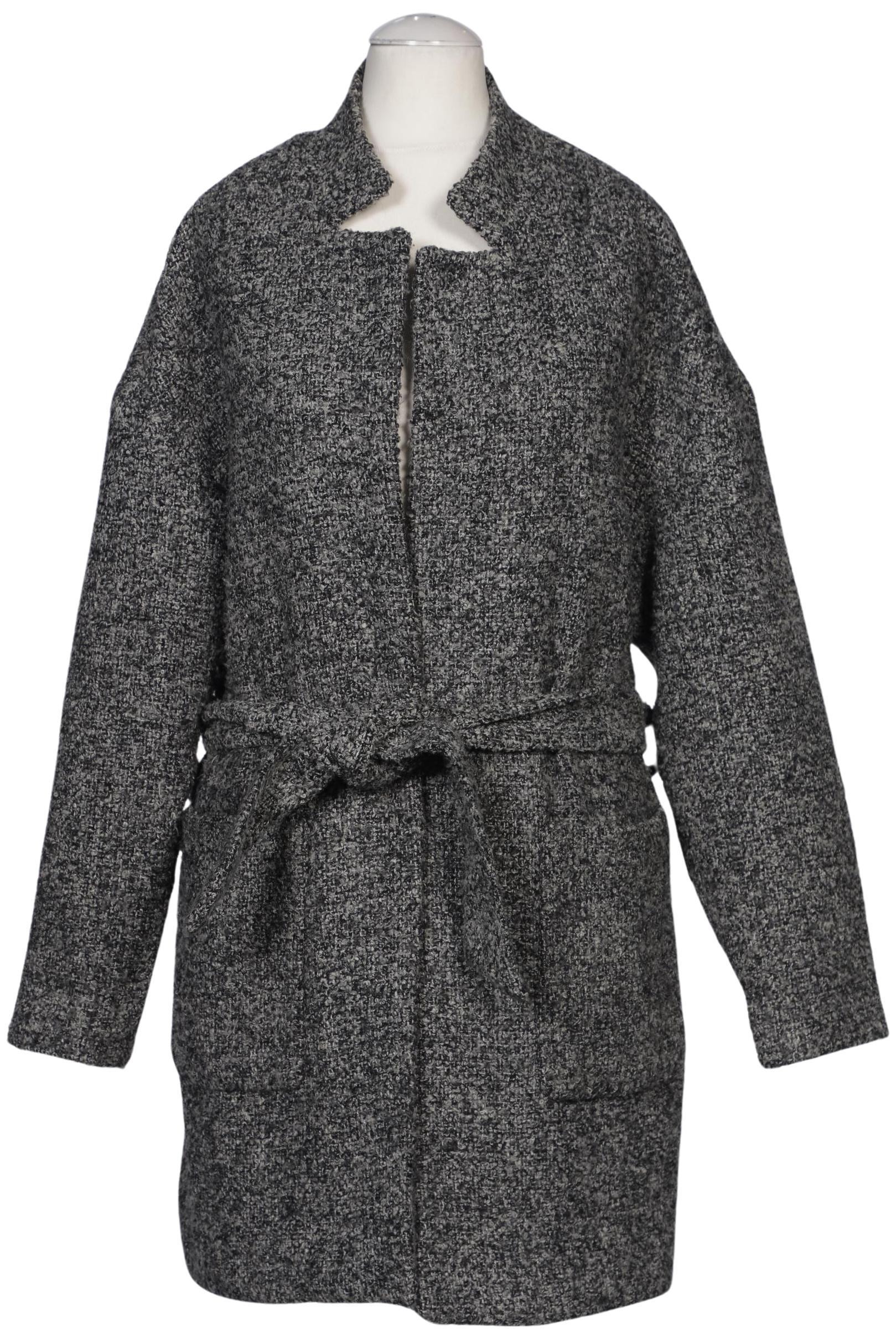 

H&M Damen Mantel, grau, Gr. 34