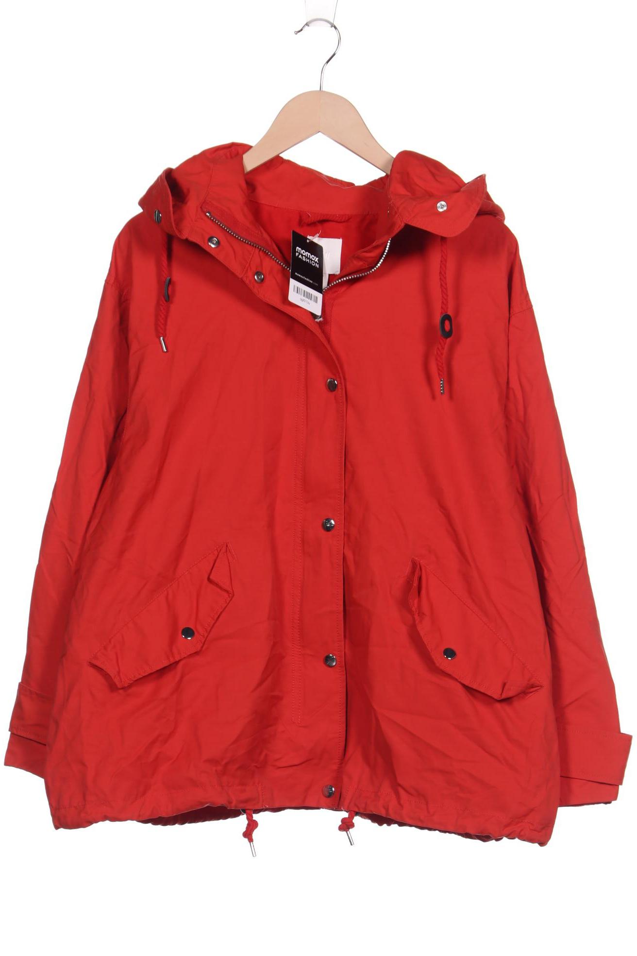 

H&M Damen Mantel, rot, Gr. 42