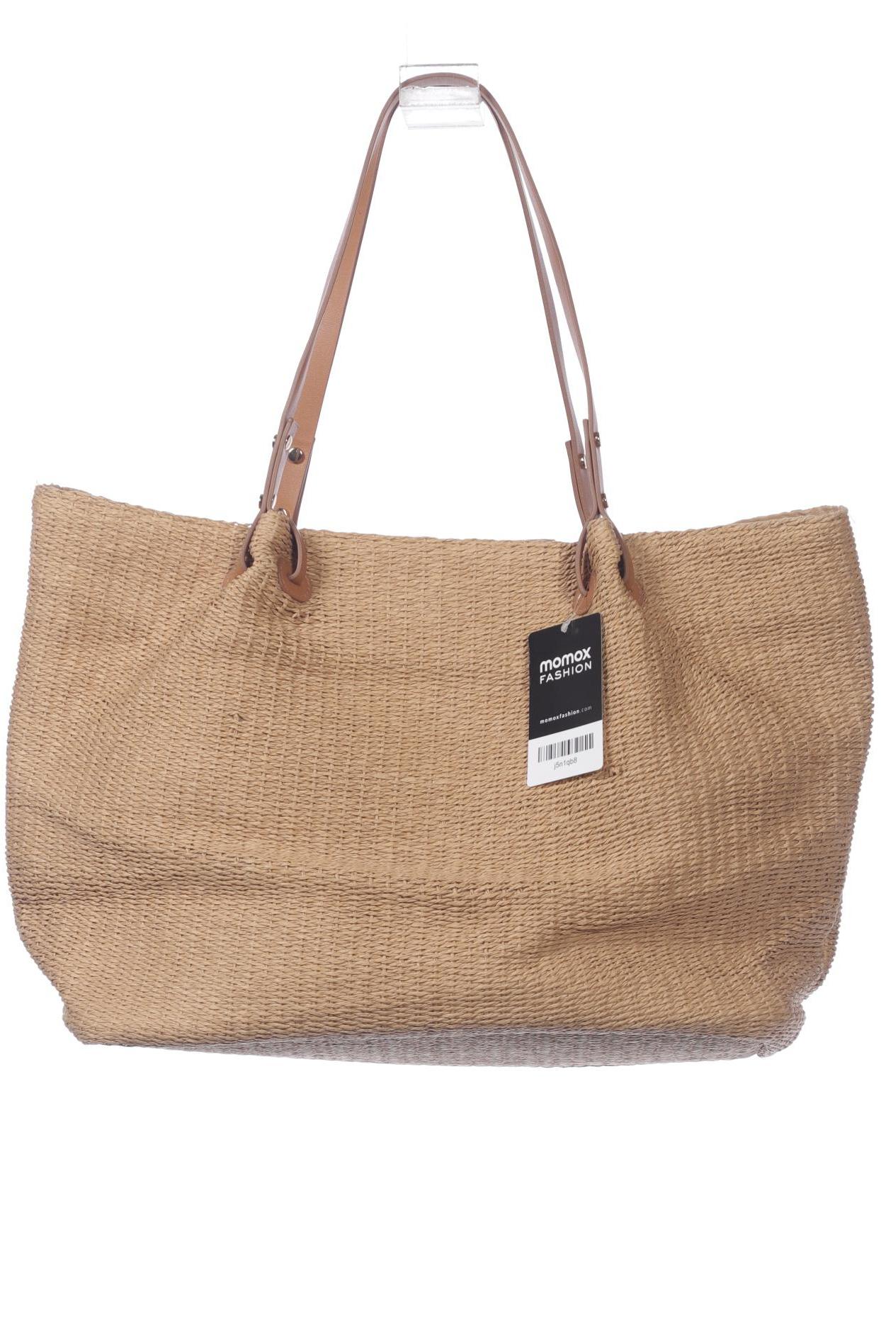 

H&M Damen Handtasche, beige, Gr.