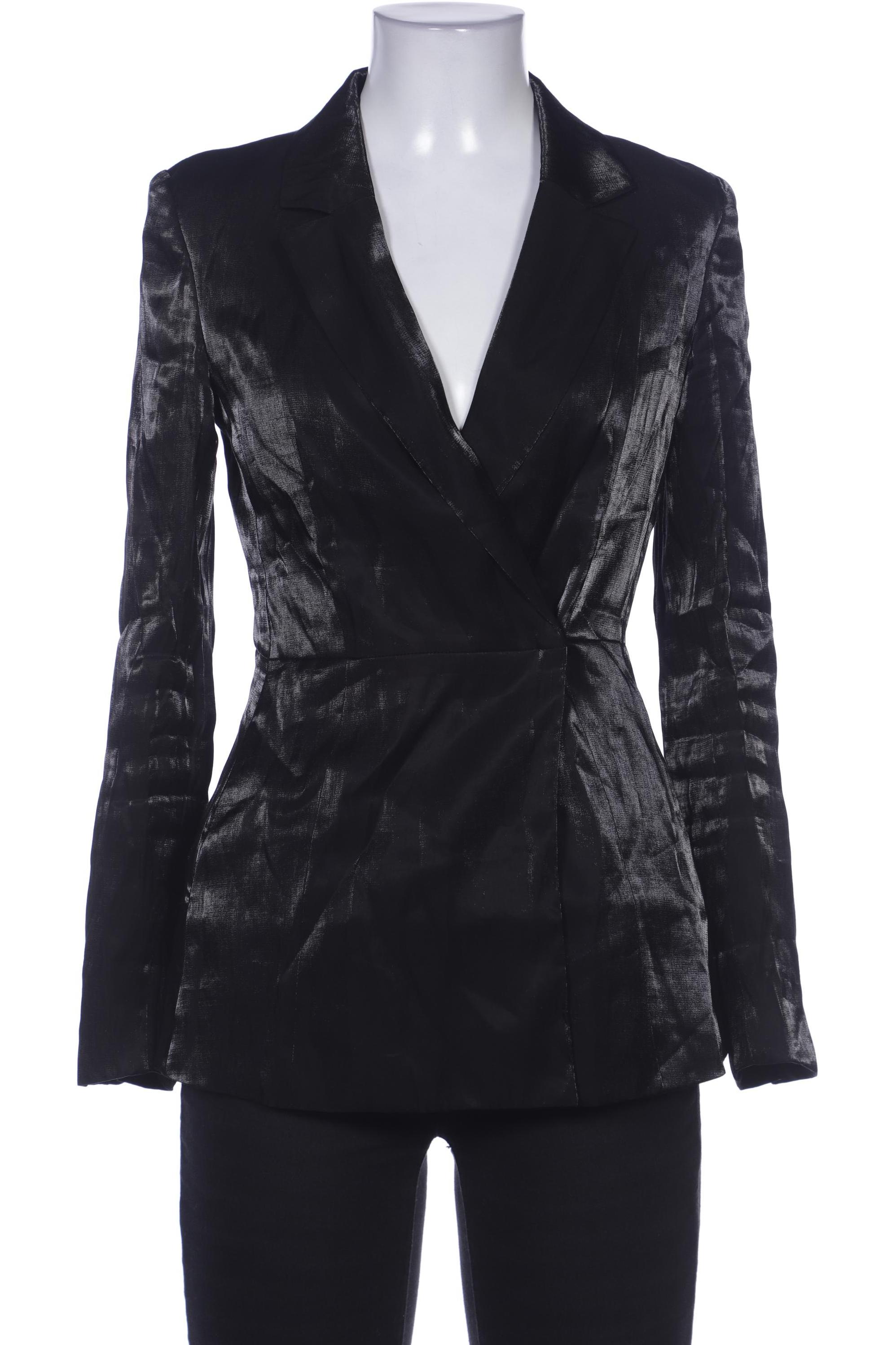 

H&M Damen Blazer, schwarz, Gr. 34