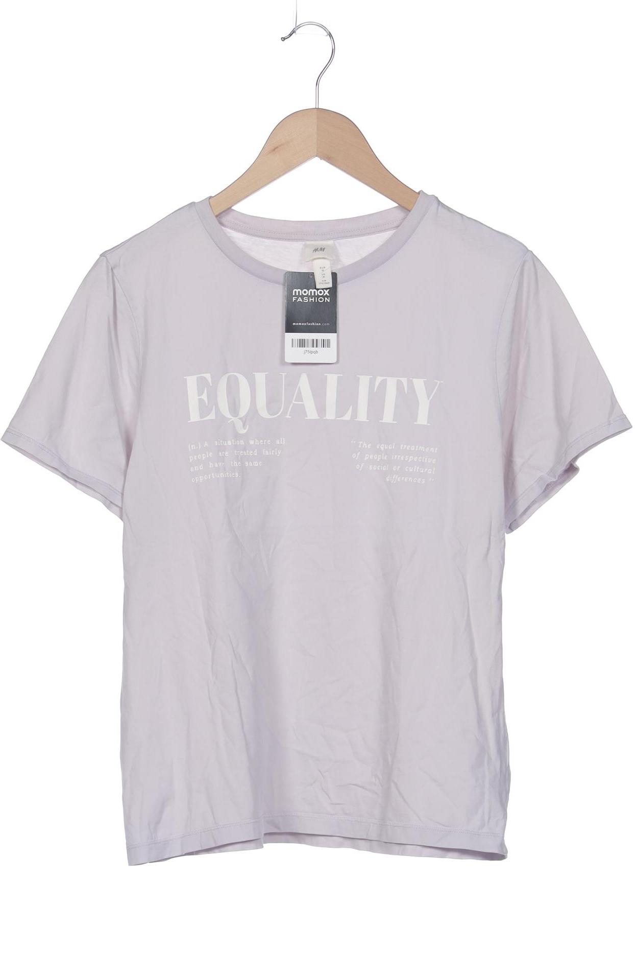 

H&M Damen T-Shirt, grau, Gr. 38