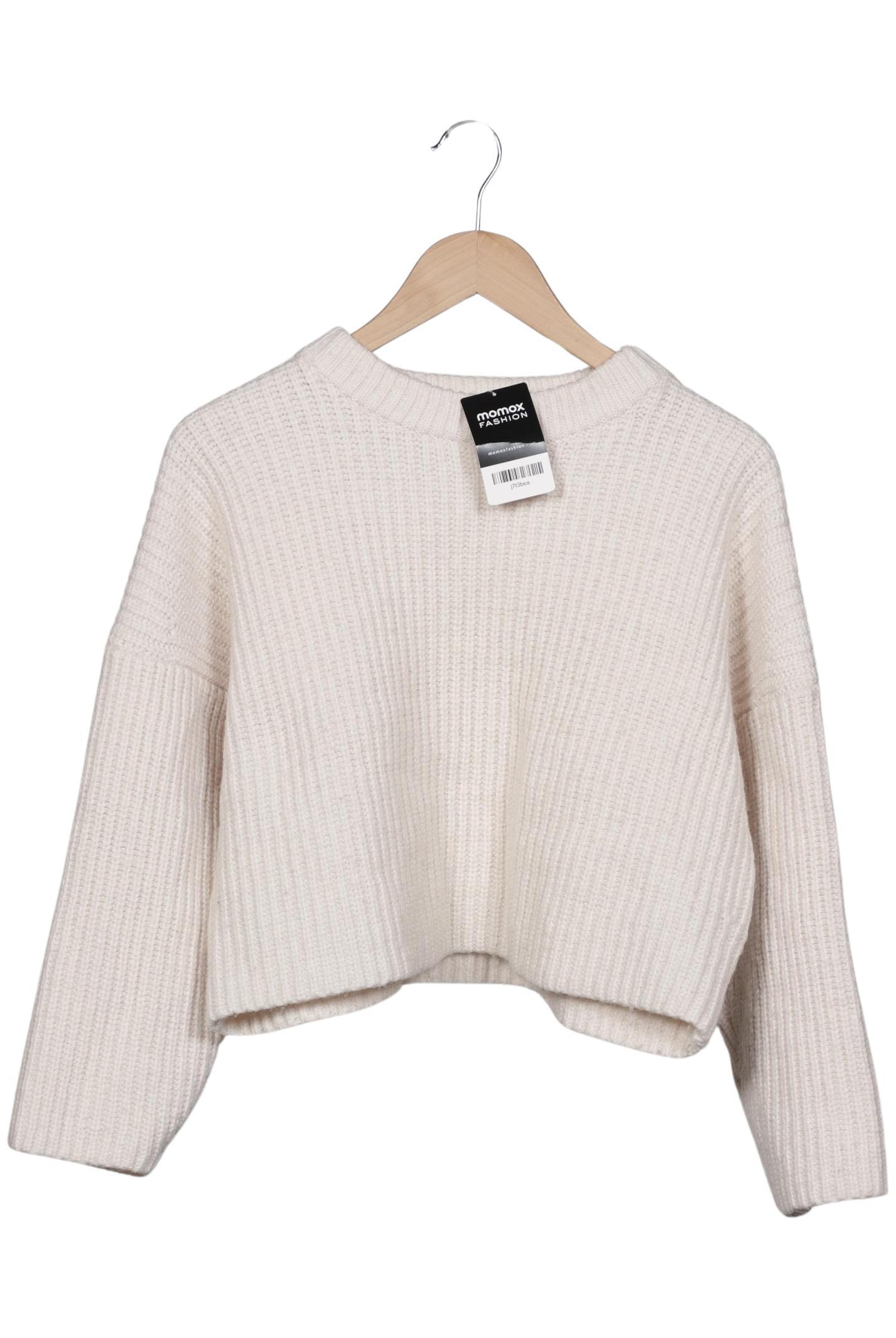

H&M Damen Pullover, cremeweiß, Gr. 34