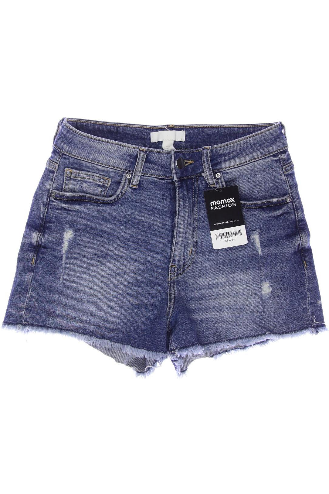 

H&M Damen Shorts, blau, Gr. 36