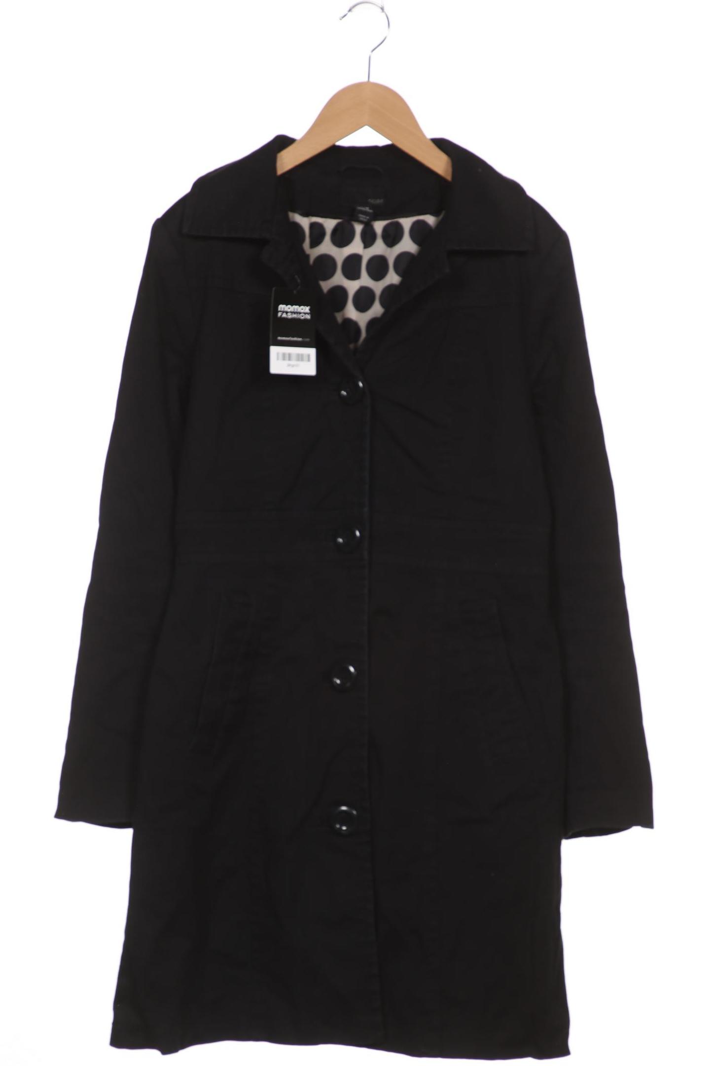 

H&M Damen Mantel, schwarz