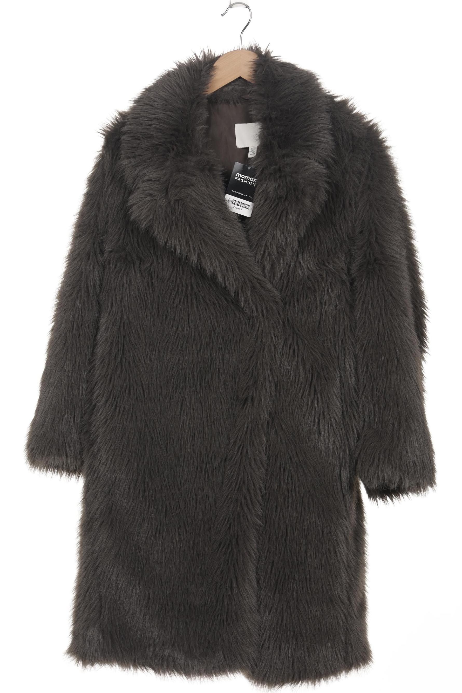 

H&M Damen Mantel, grau, Gr. 34