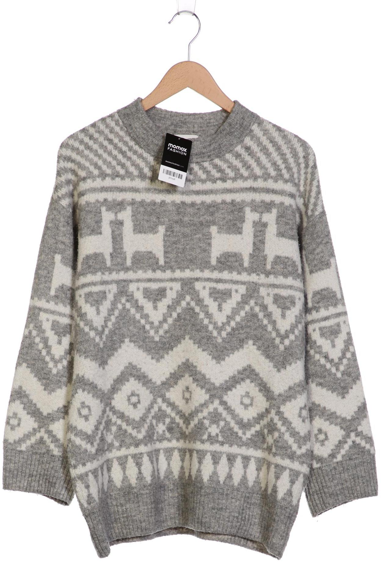 

H&M Damen Pullover, grau, Gr. 34