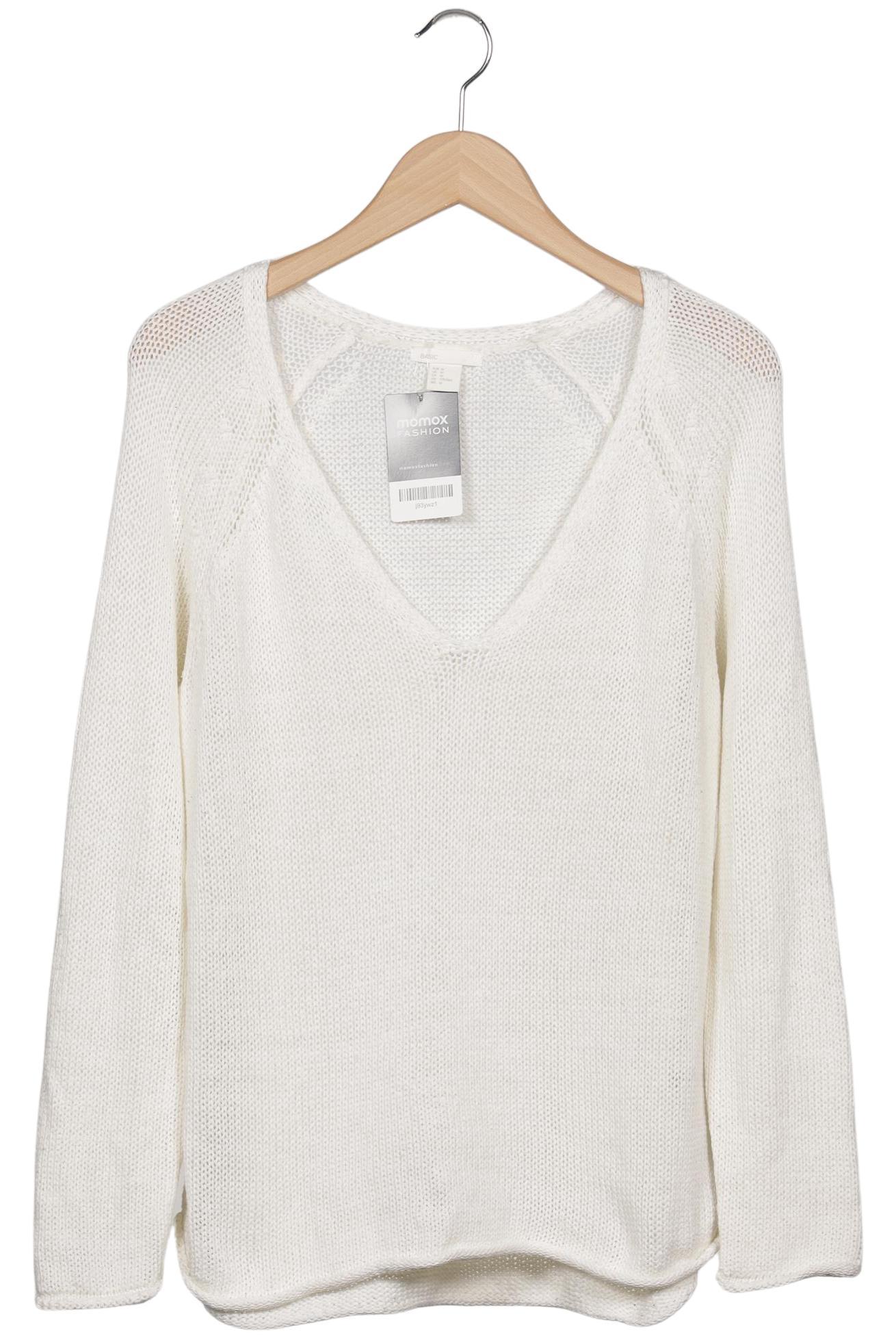 

H&M Damen Pullover, weiß, Gr. 38