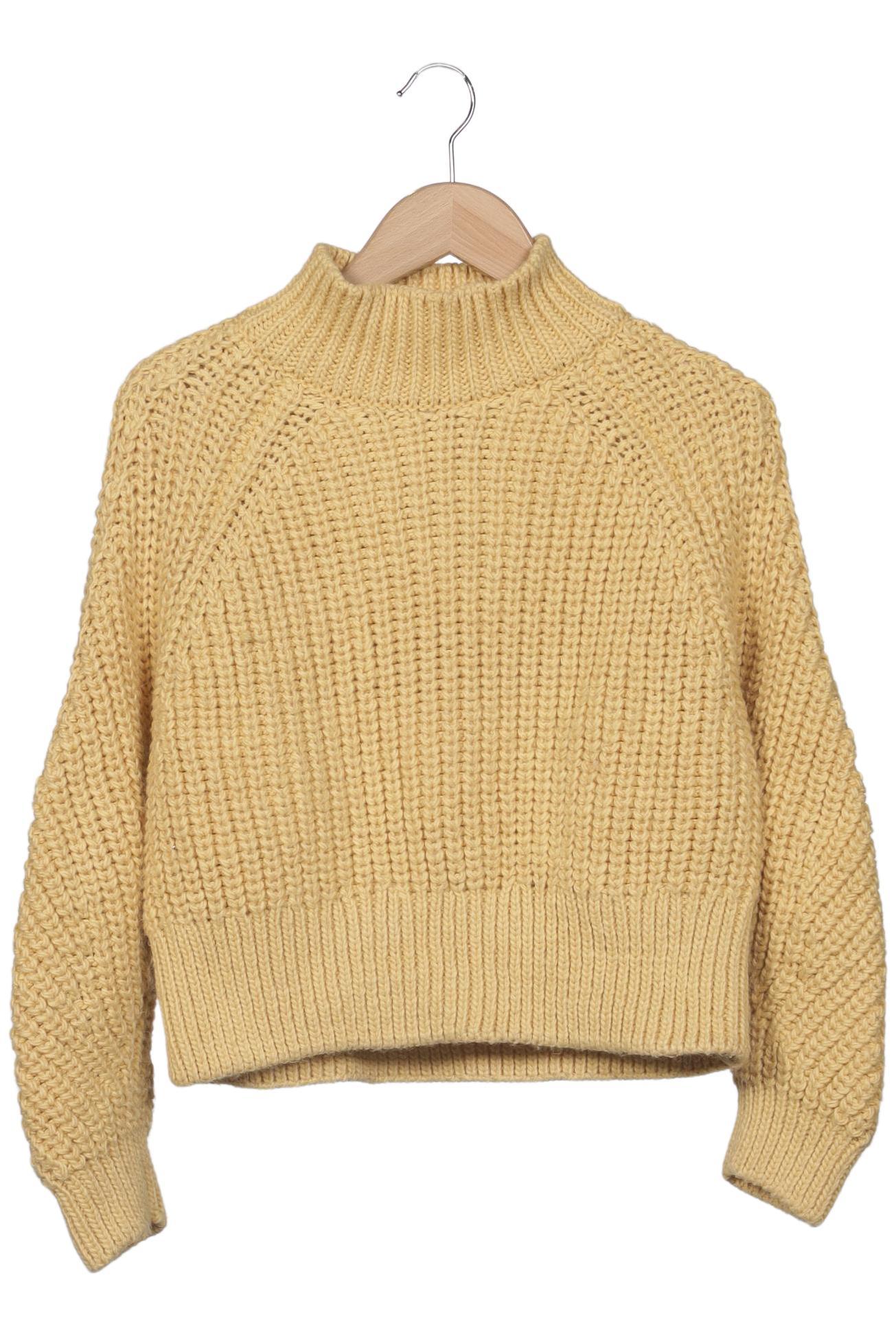 

H&M Damen Pullover, gelb, Gr. 38