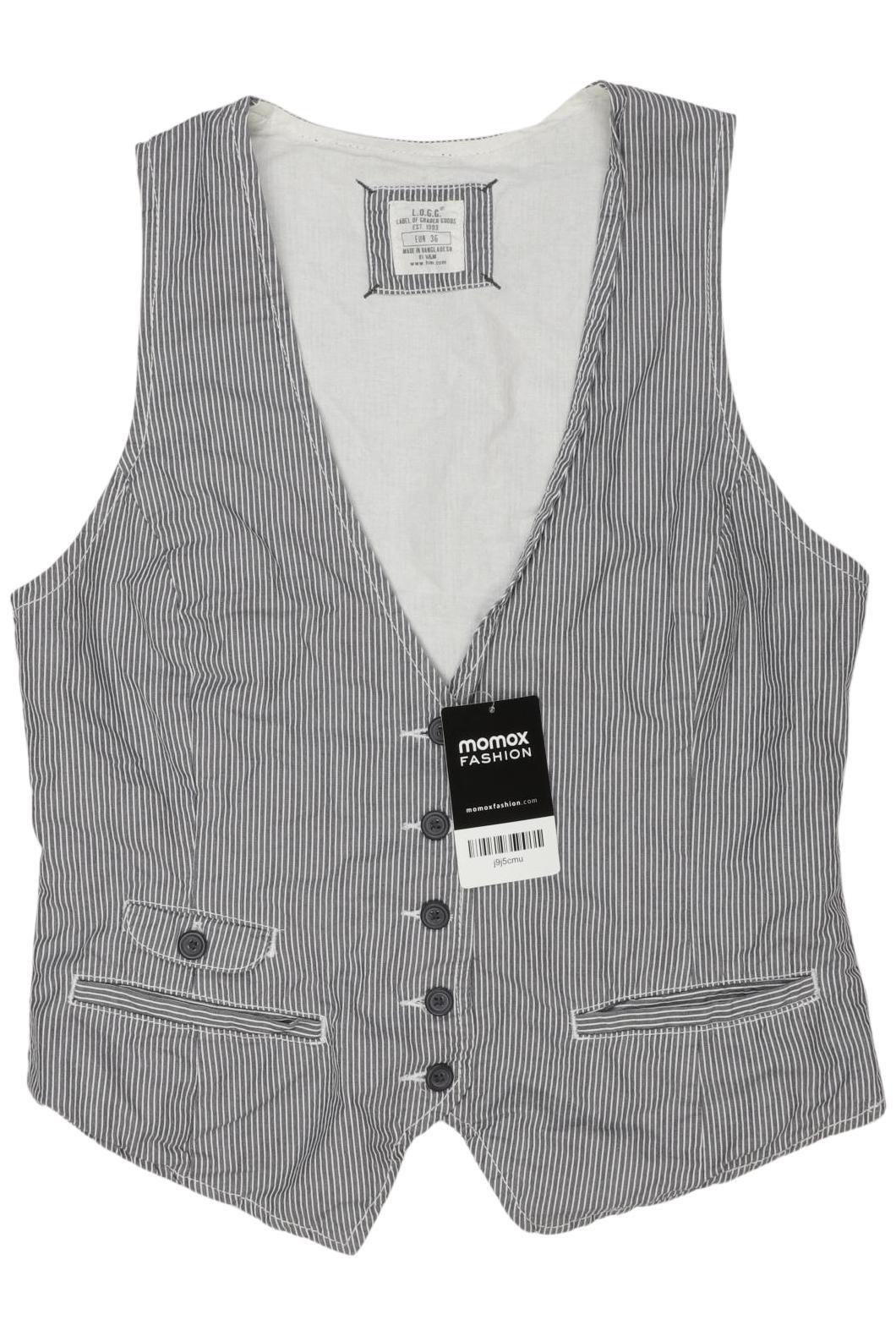 

H&M Damen Weste, grau, Gr. 36