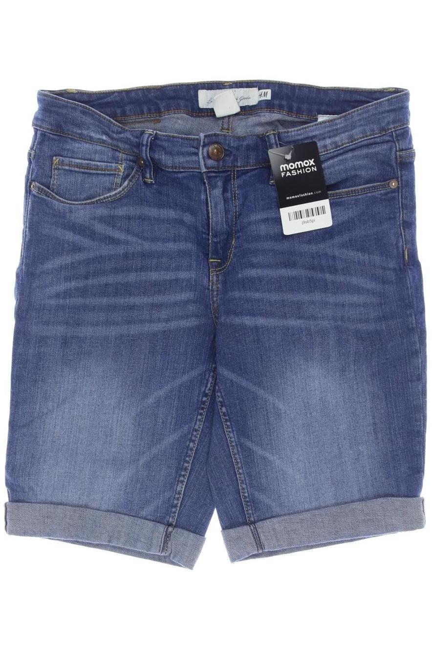

H&M Damen Shorts, blau, Gr. 31