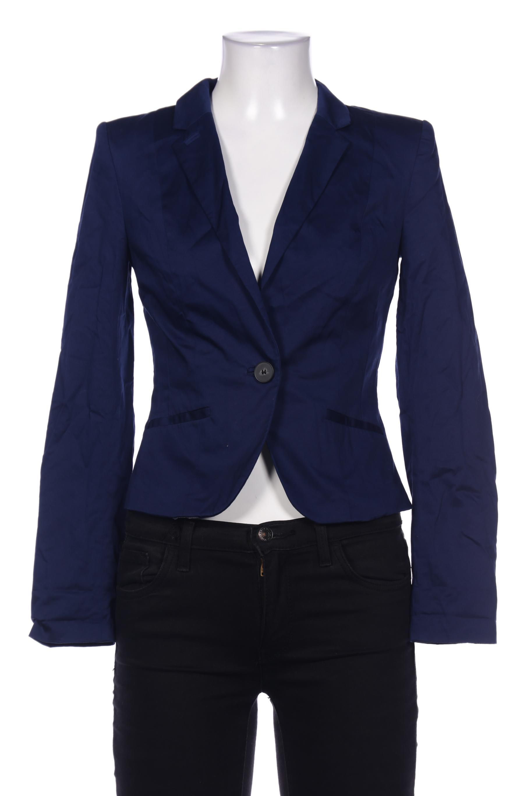 

H&M Damen Blazer, blau, Gr. 34