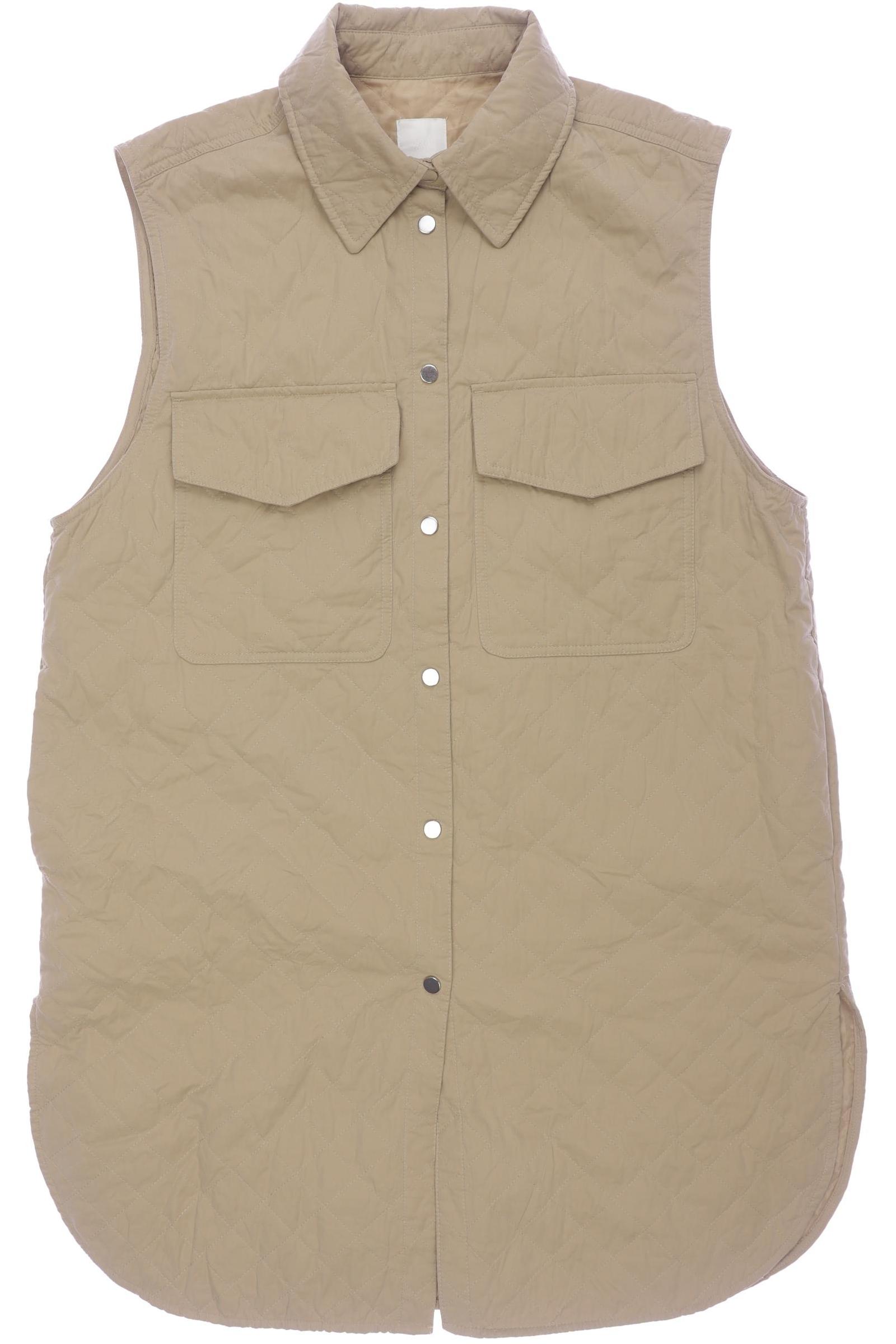 

H&M Damen Weste, beige, Gr. 38