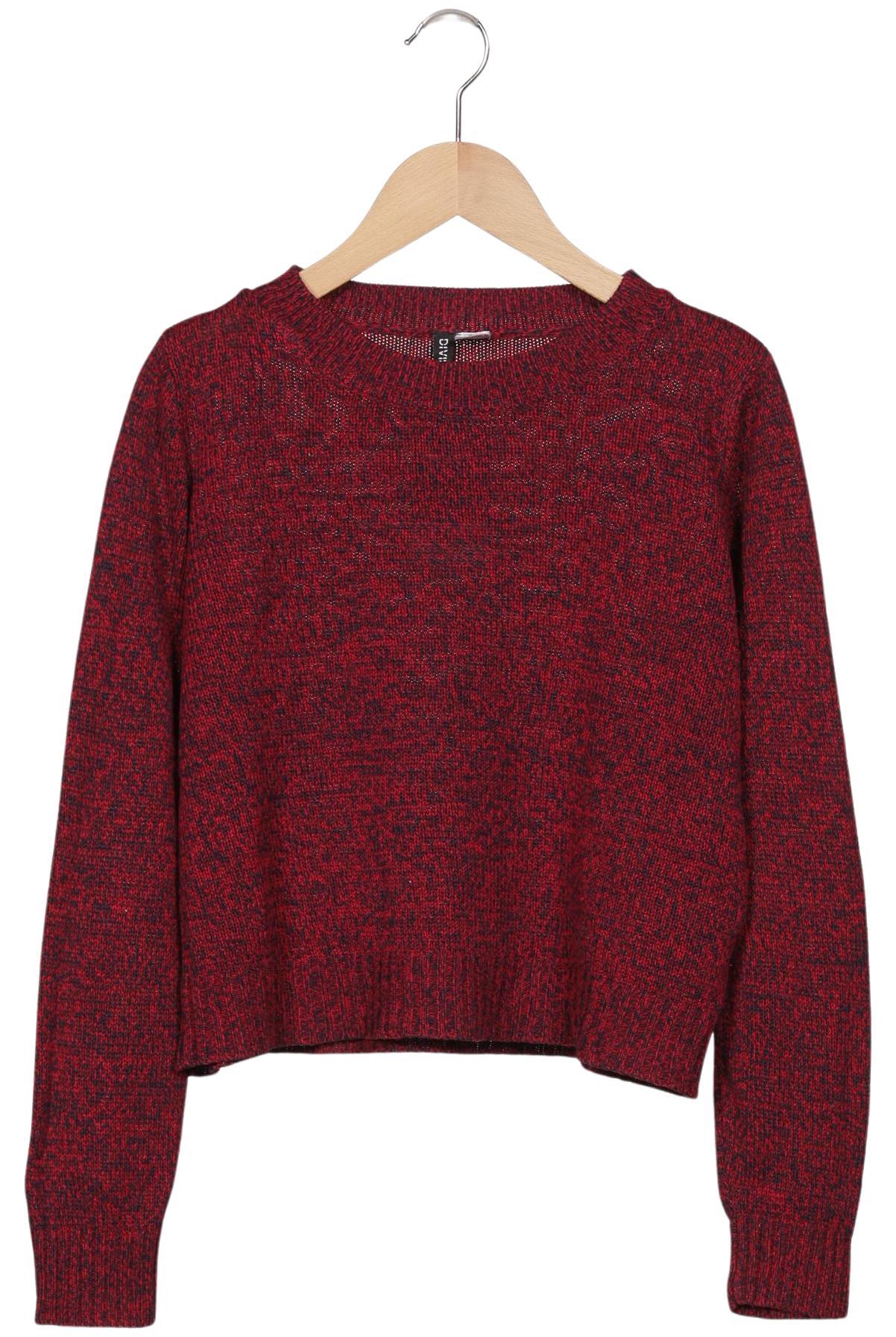 

H&M Damen Pullover, rot, Gr. 36