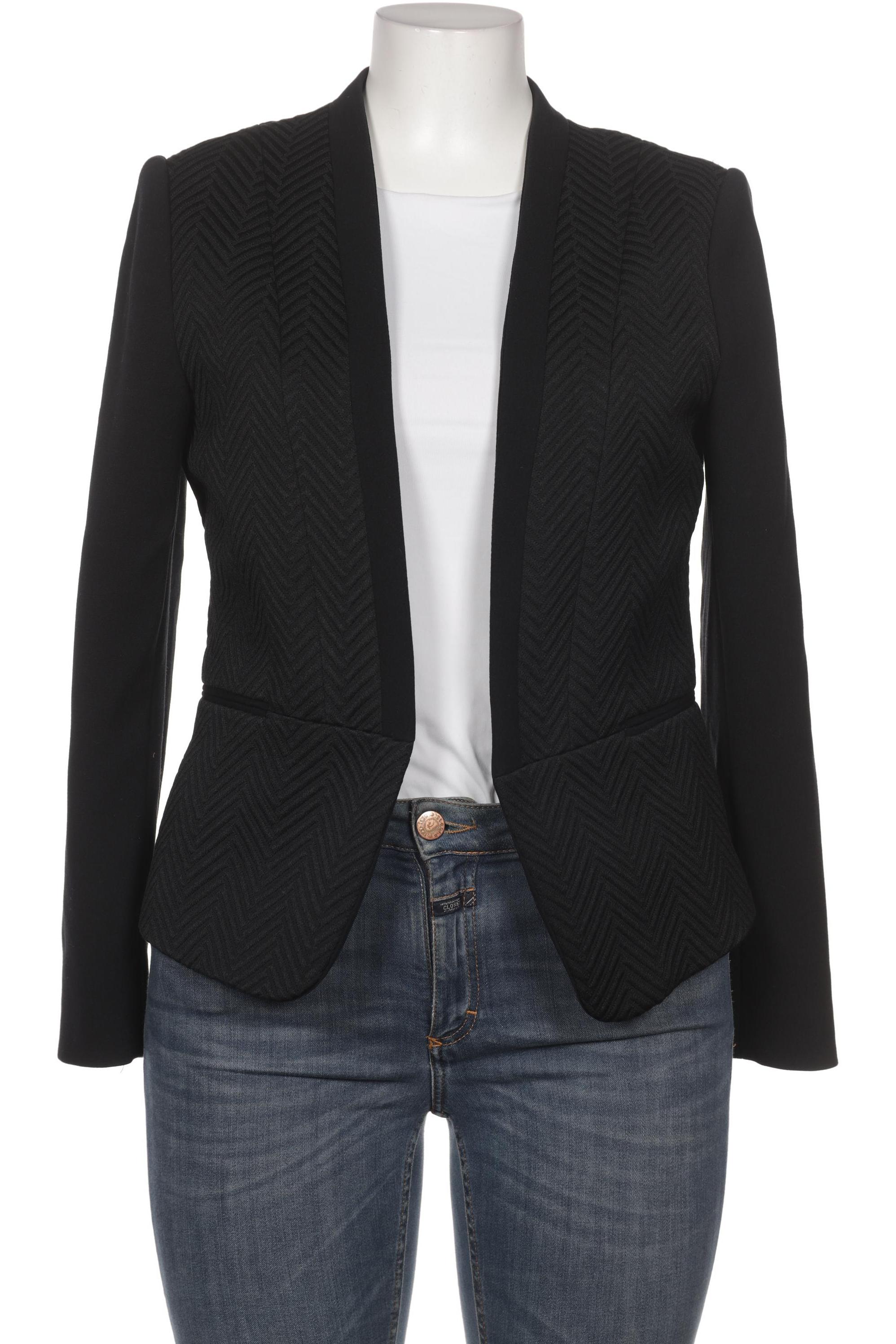 

H&M Damen Blazer, schwarz, Gr. 42