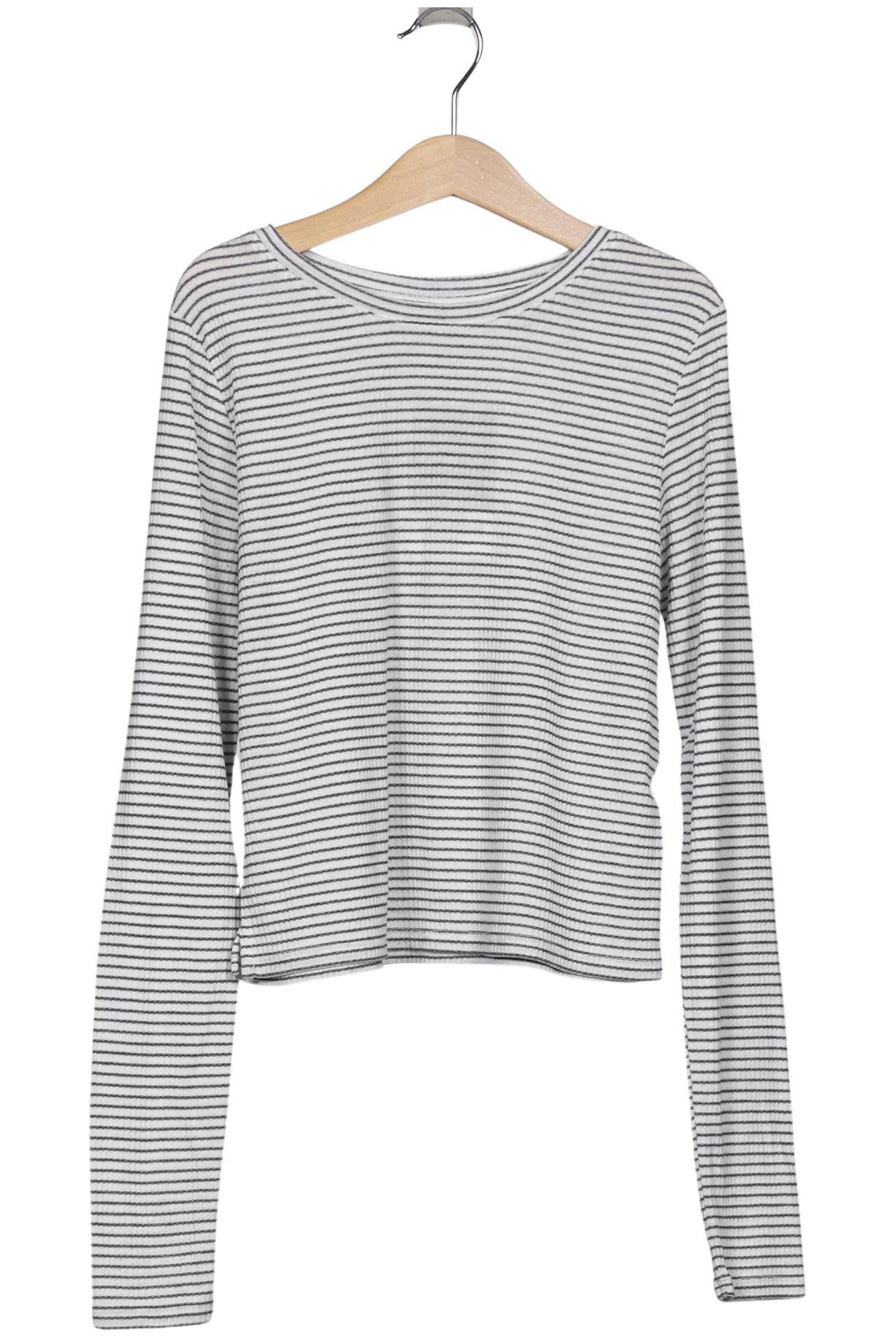 

H&M Damen Langarmshirt, mehrfarbig, Gr. 34