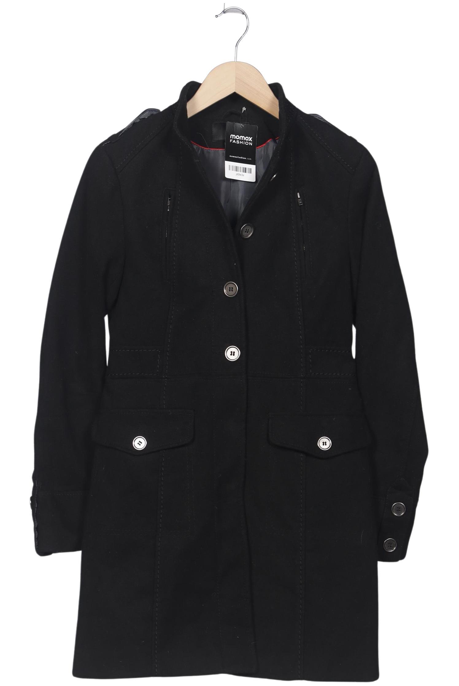 

H&M Damen Mantel, schwarz, Gr. 36