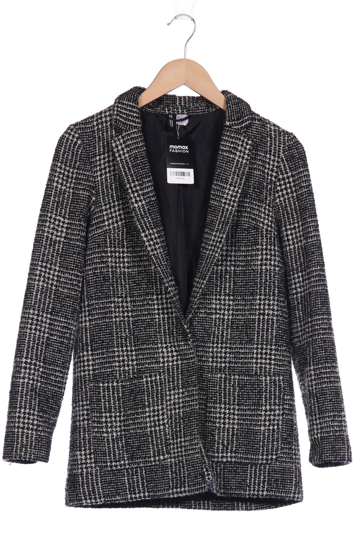 

H&M Damen Mantel, schwarz