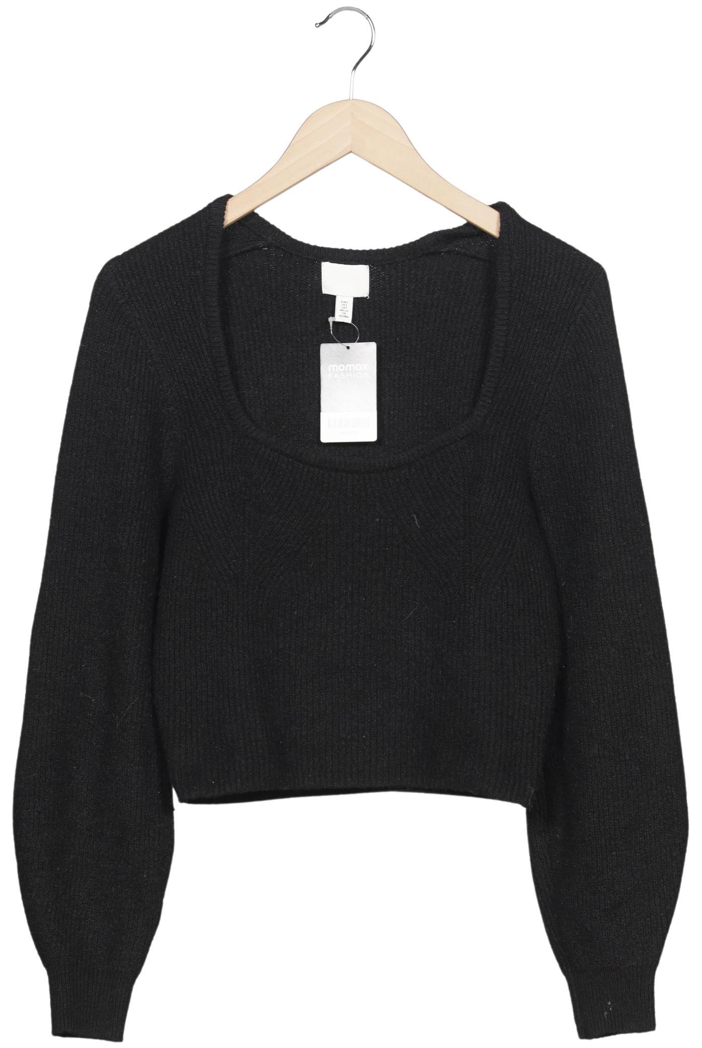 

H&M Damen Pullover, schwarz, Gr. 36