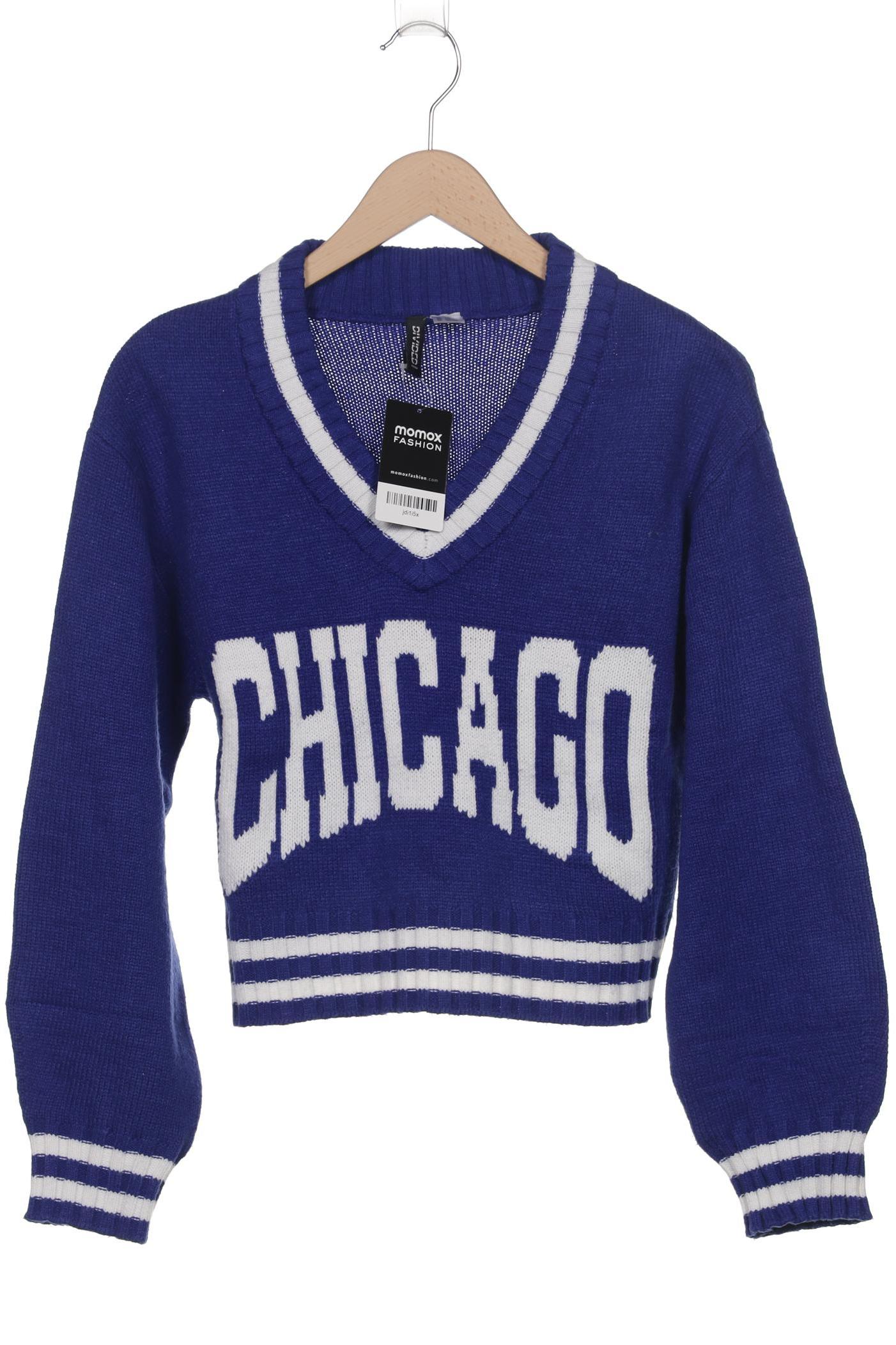 

H&M Damen Pullover, blau, Gr. 32