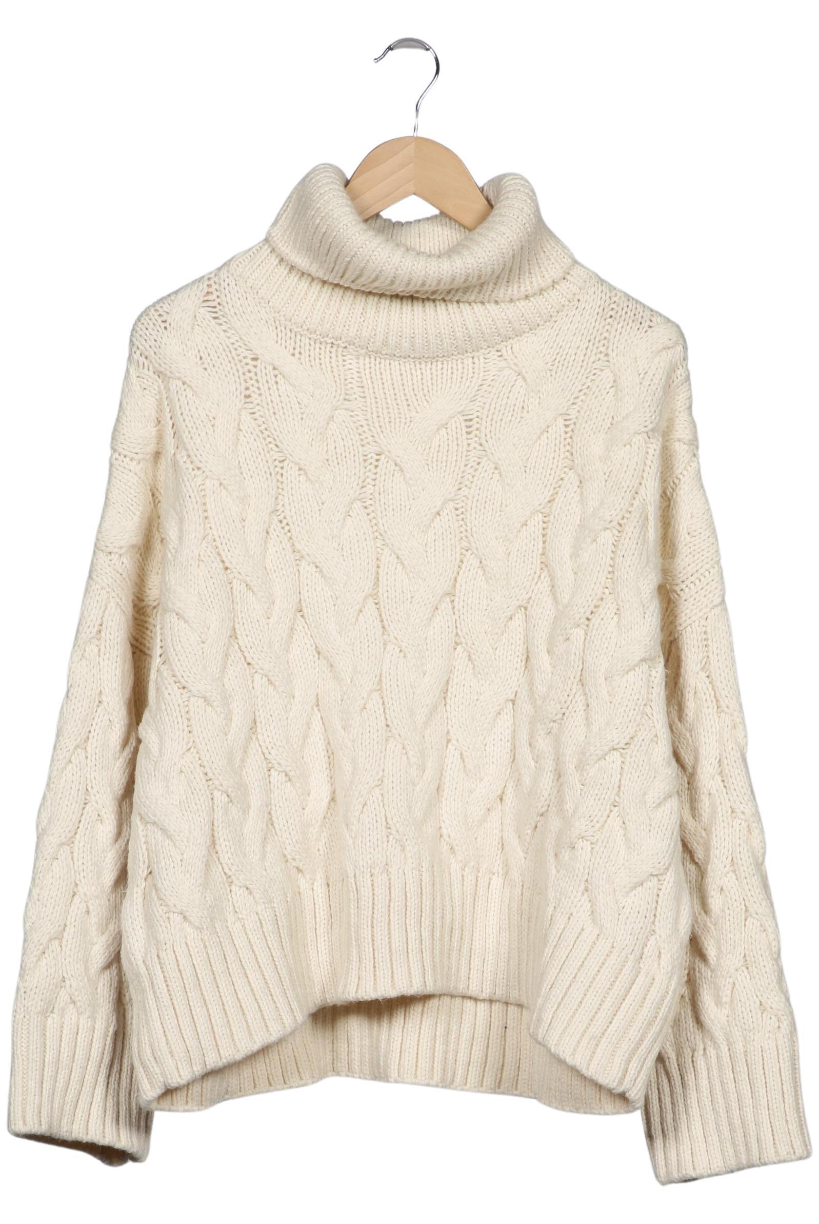 

H&M Damen Pullover, cremeweiß, Gr. 42
