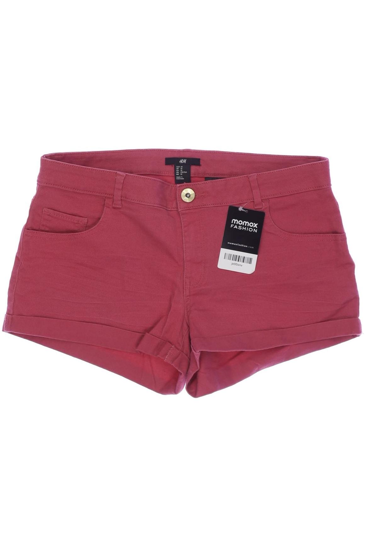 

H&M Damen Shorts, rot, Gr. 40