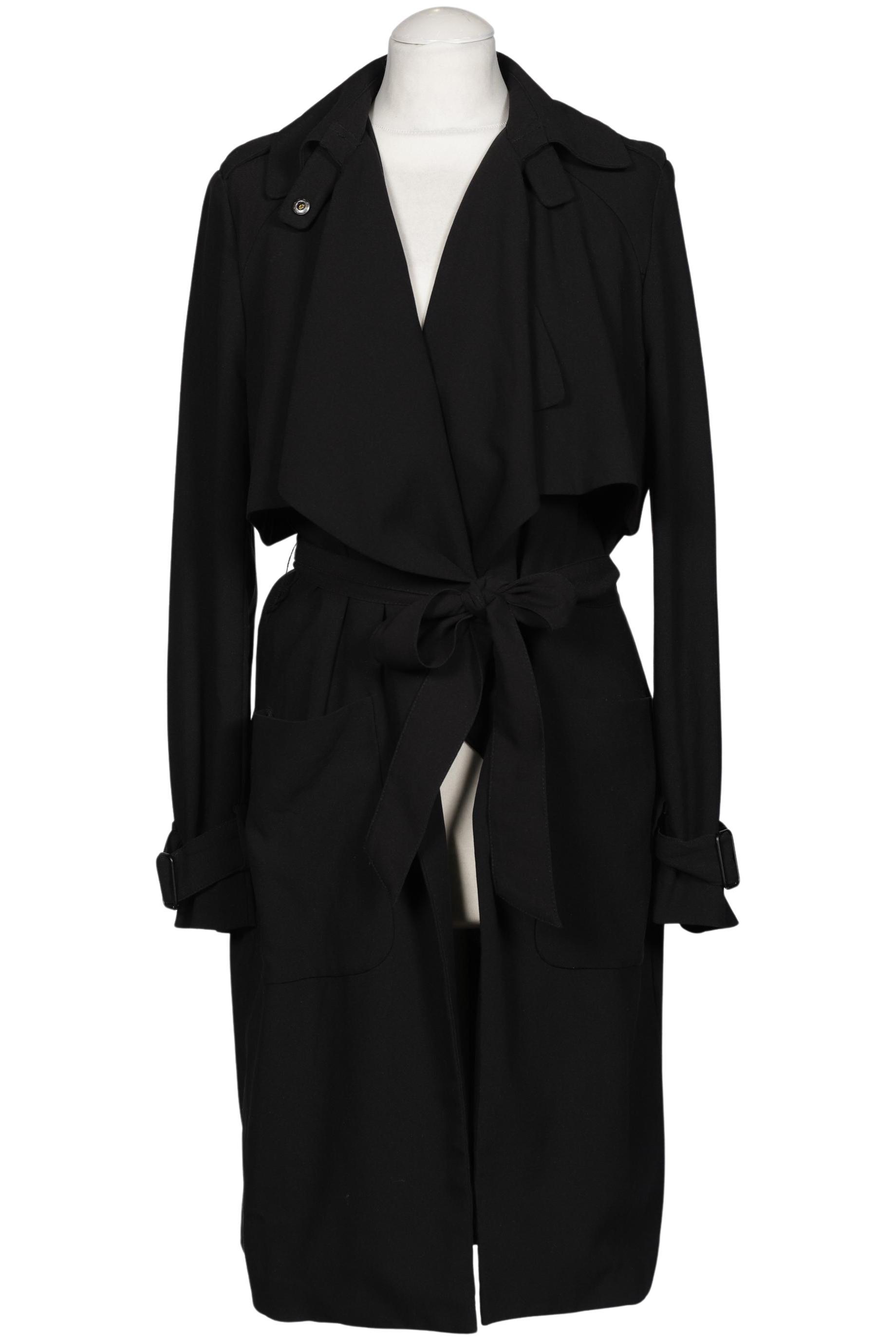 

H&M Damen Mantel, schwarz, Gr. 34