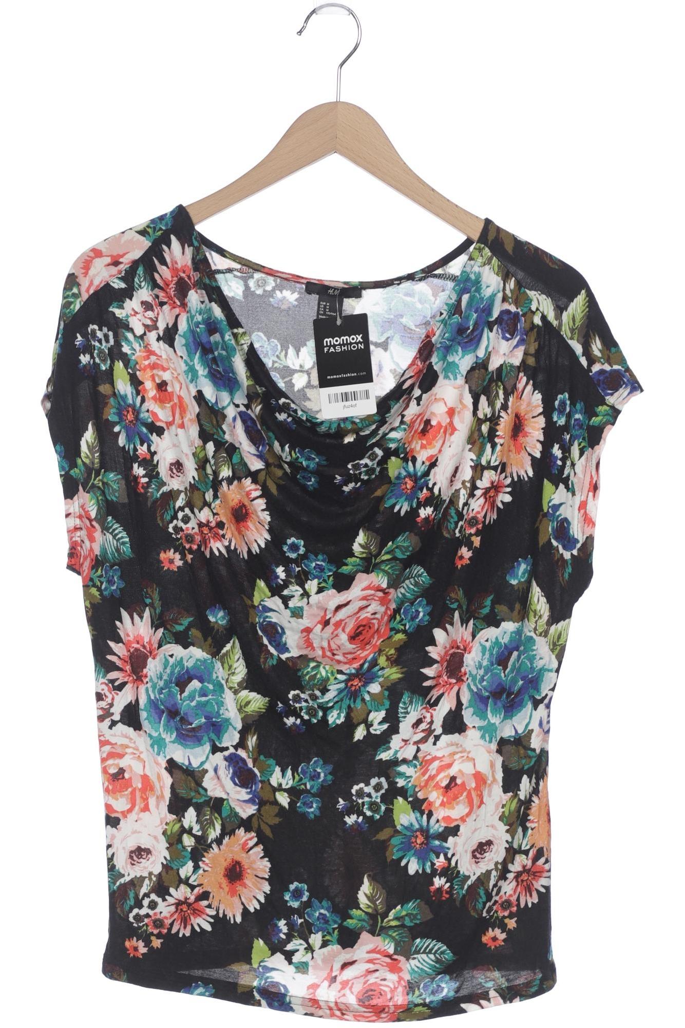 

H&M Damen T-Shirt, schwarz, Gr. 38