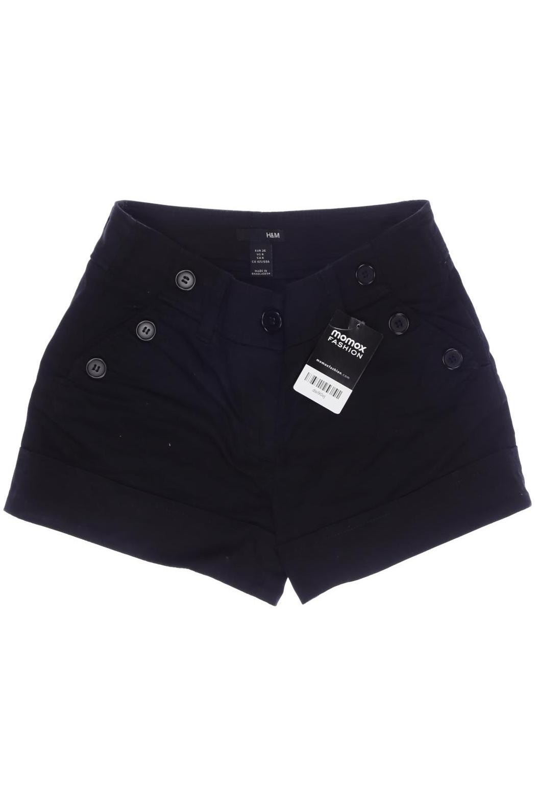 

H&M Damen Shorts, schwarz, Gr. 36