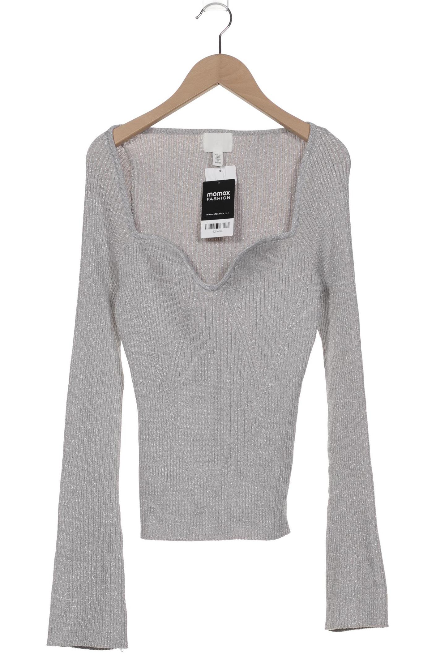 

H&M Damen Pullover, grau, Gr. 44