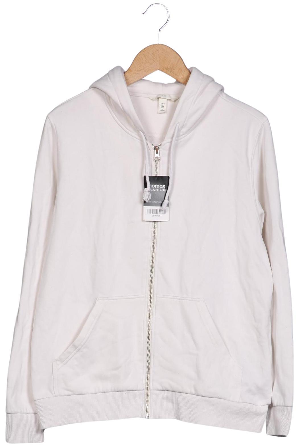 

H&M Damen Kapuzenpullover, cremeweiß, Gr. 38