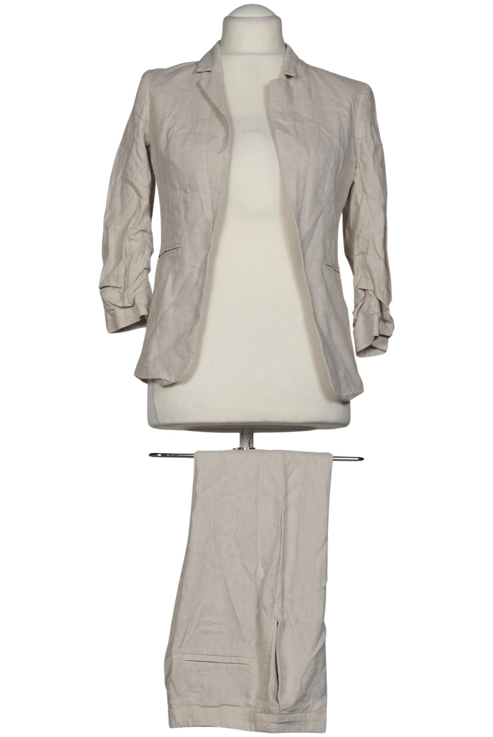 

H&M Damen Anzug, beige, Gr. 34
