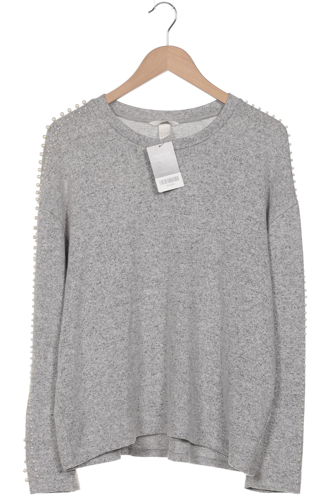 

H&M Damen Pullover, grau, Gr. 42