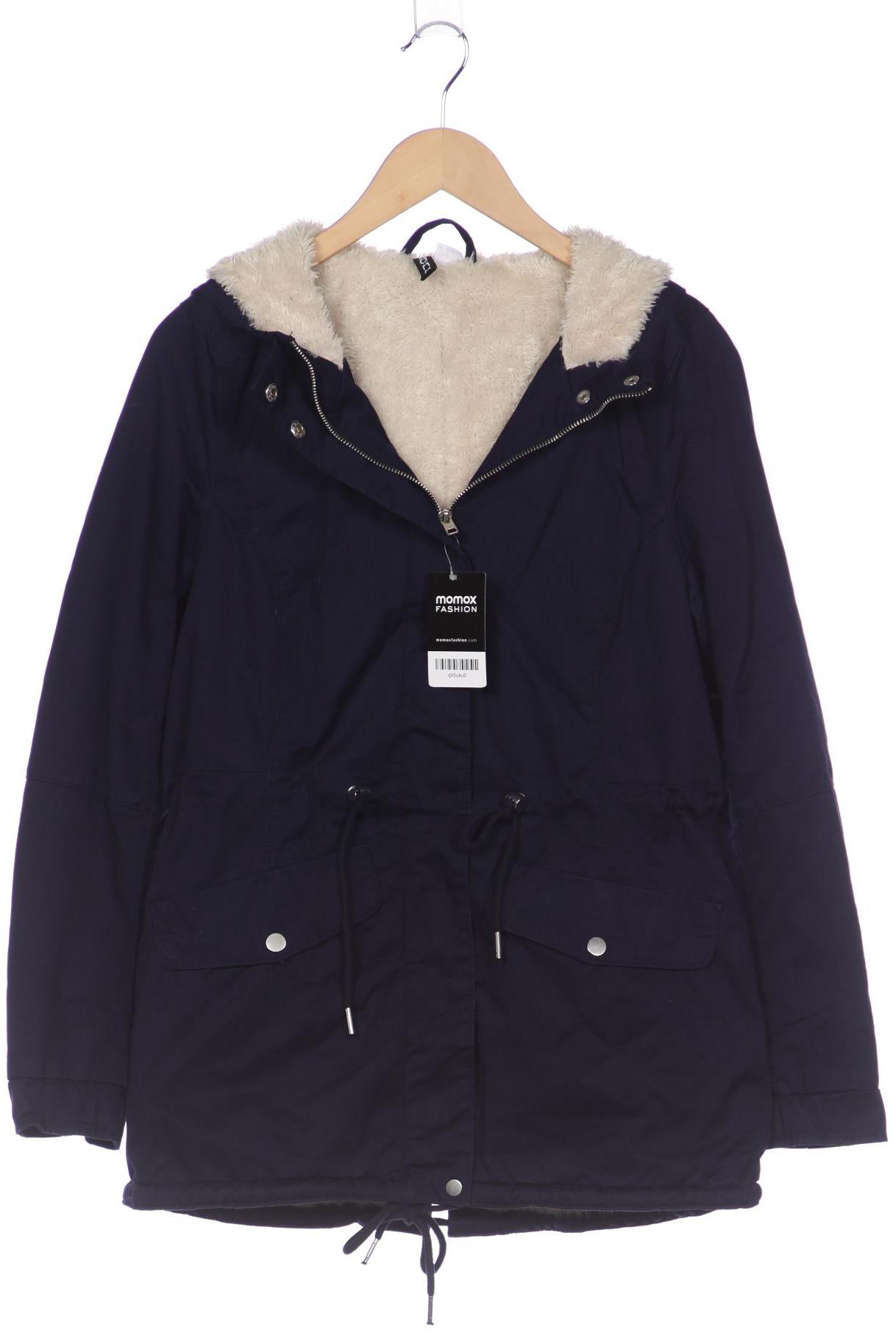 

H&M Damen Mantel, marineblau, Gr. 38