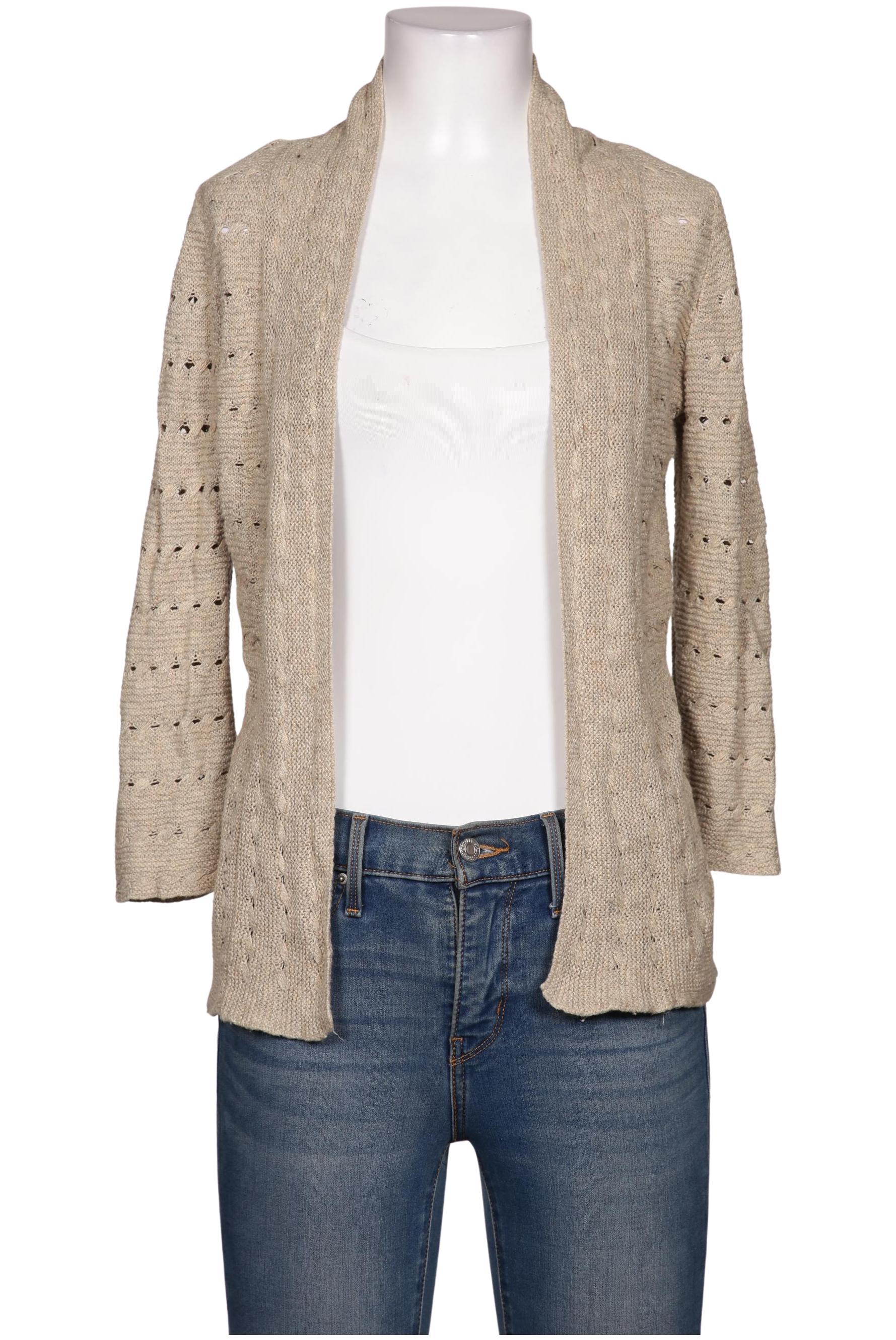

H&M Damen Strickjacke, beige, Gr. 36