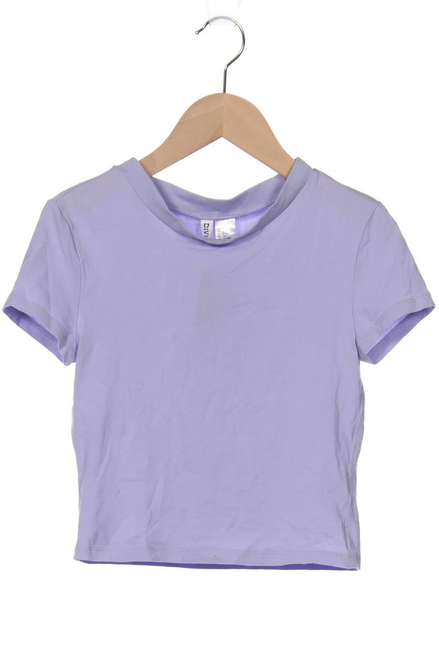 

H&M Damen T-Shirt, flieder