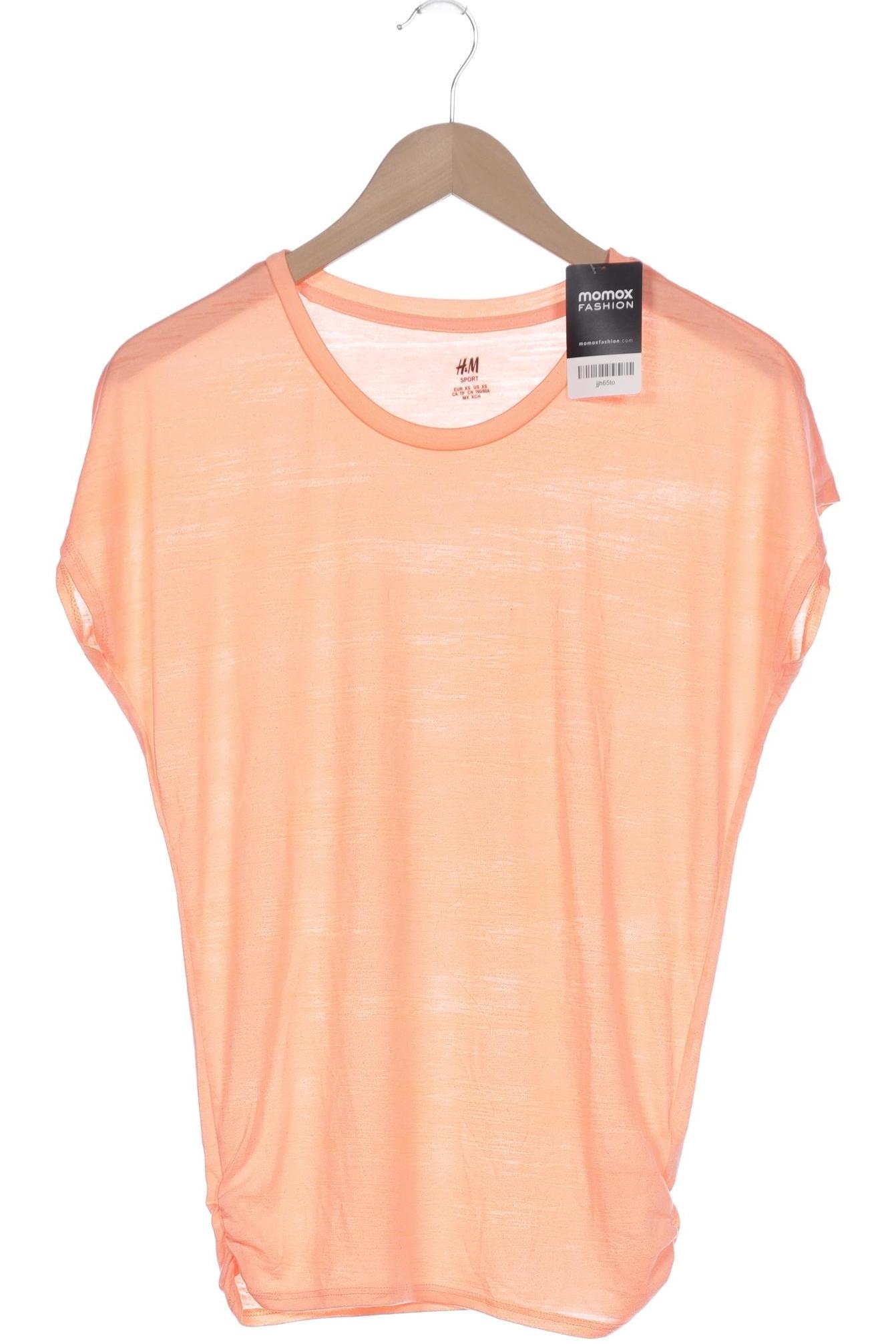 

H&M Damen T-Shirt, orange, Gr. 34