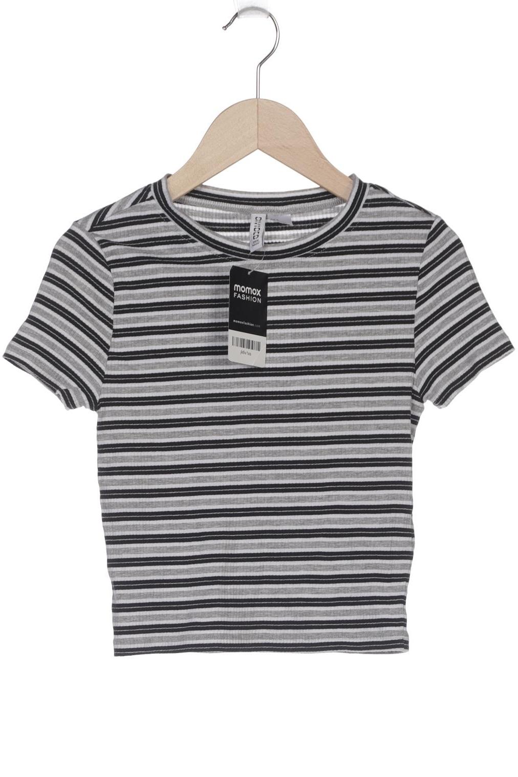 

H&M Damen T-Shirt, grau, Gr. 36