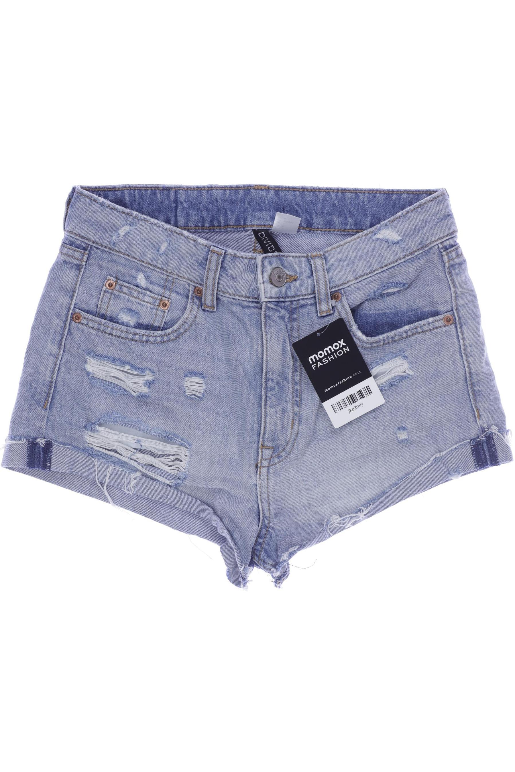 

H&M Damen Shorts, hellblau, Gr. 34